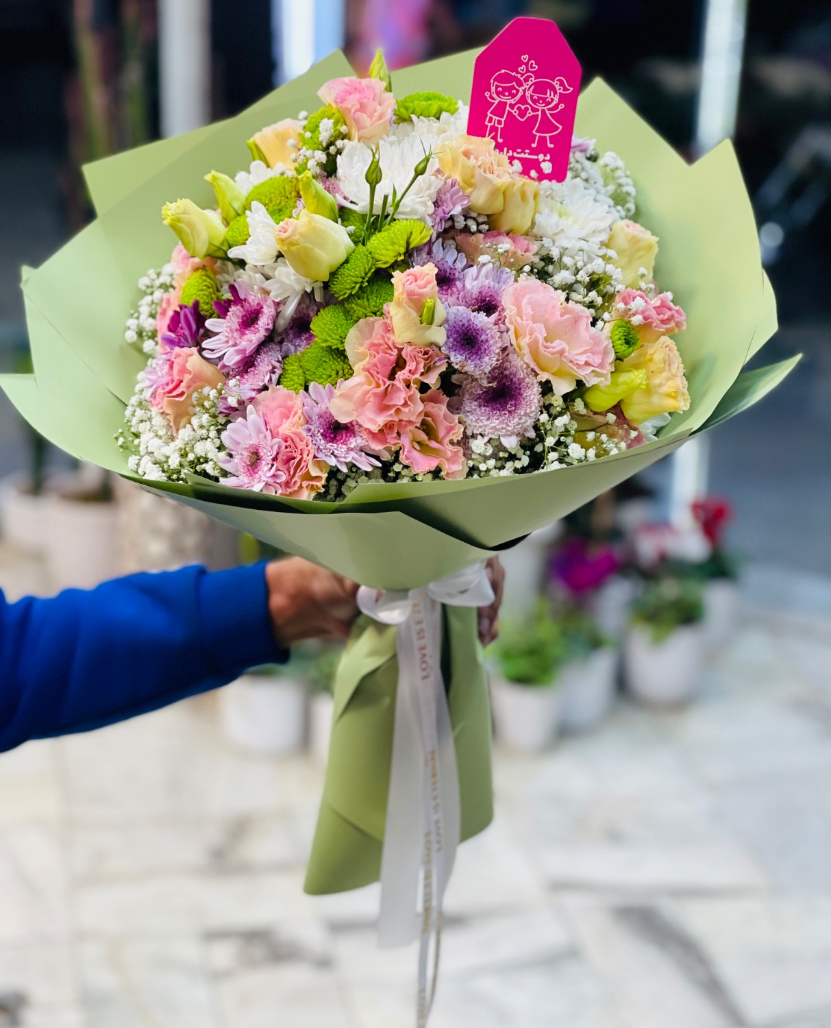 دسته گل ماچا